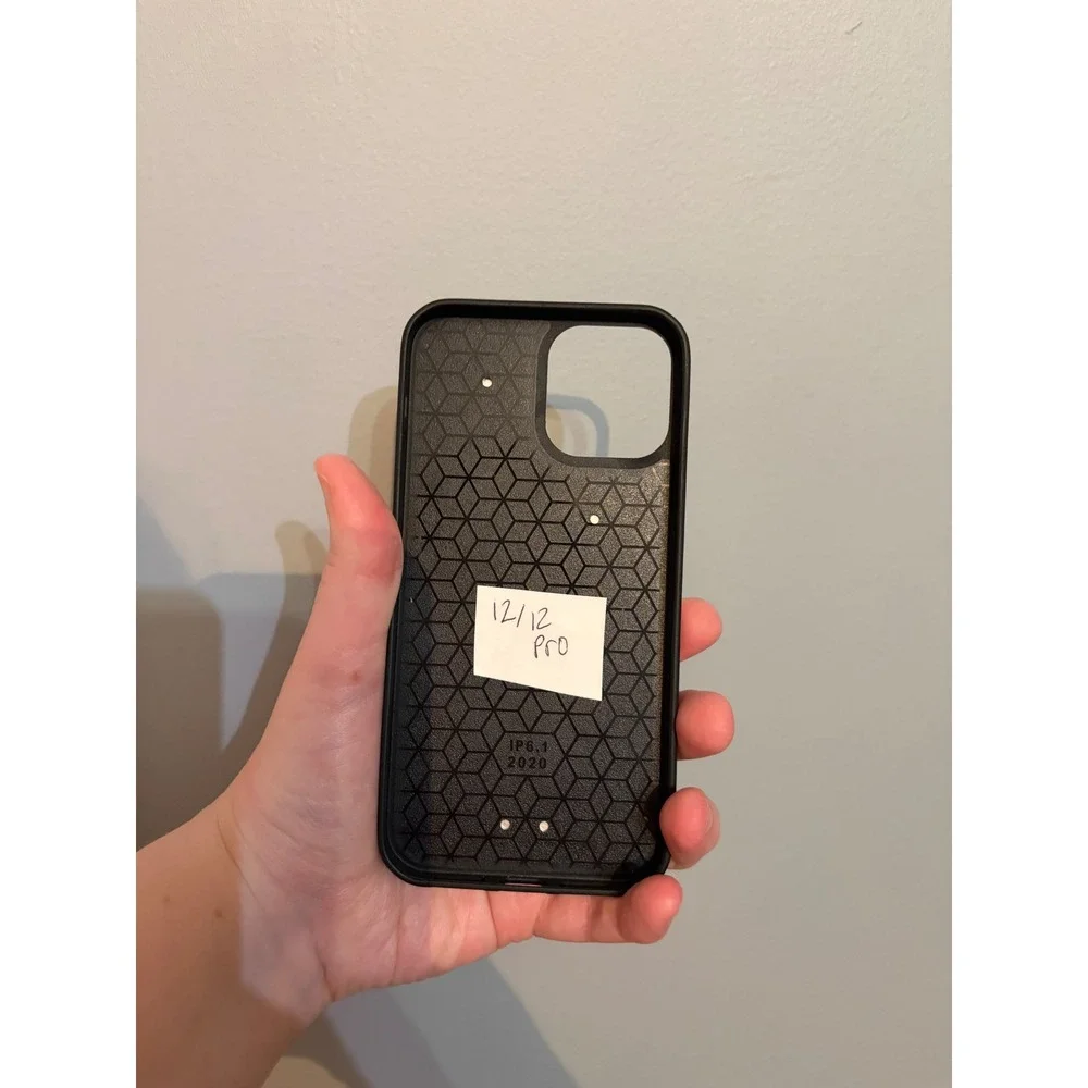 Unbranded Phone Case Unisex iPhone 12/12 Pro Orange Pumpkin Retro Floral Fall